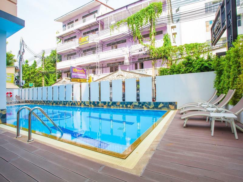 New Siam Palace Ville Hotel - Sha Extra Plus Certified Bangkok Exterior photo